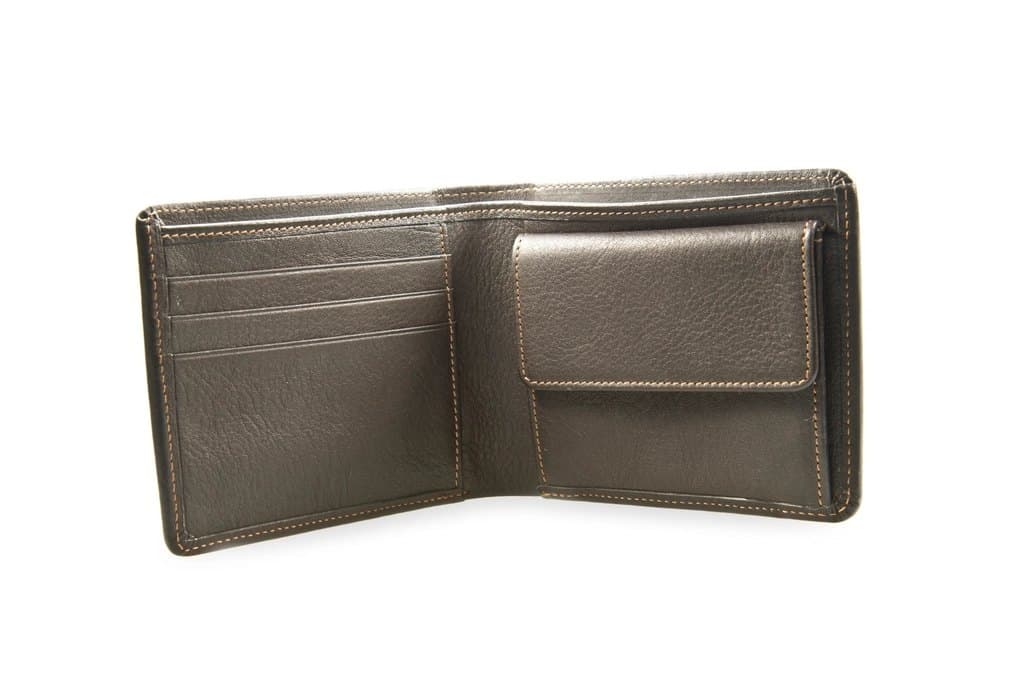 Slim Leather Bifold Wallet