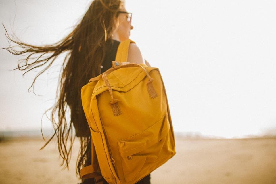 Mustard Travel Backpack