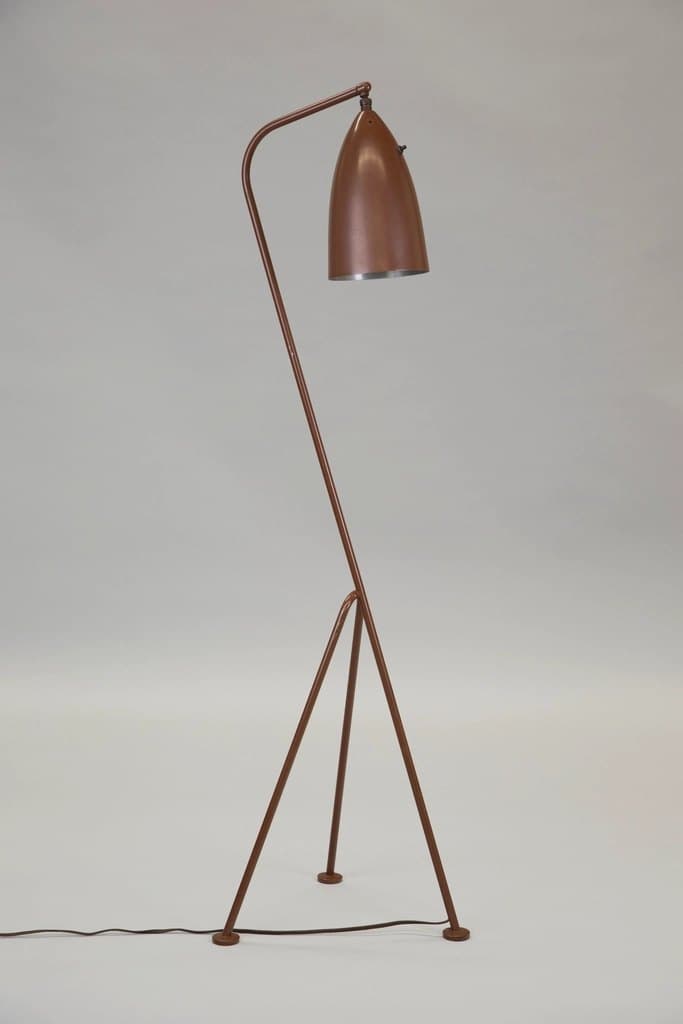 Rust Tripod Floor Lamp