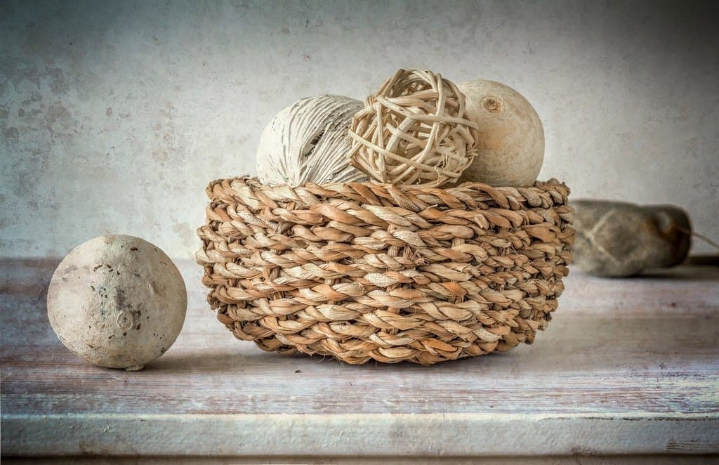 Braided Accent Basket